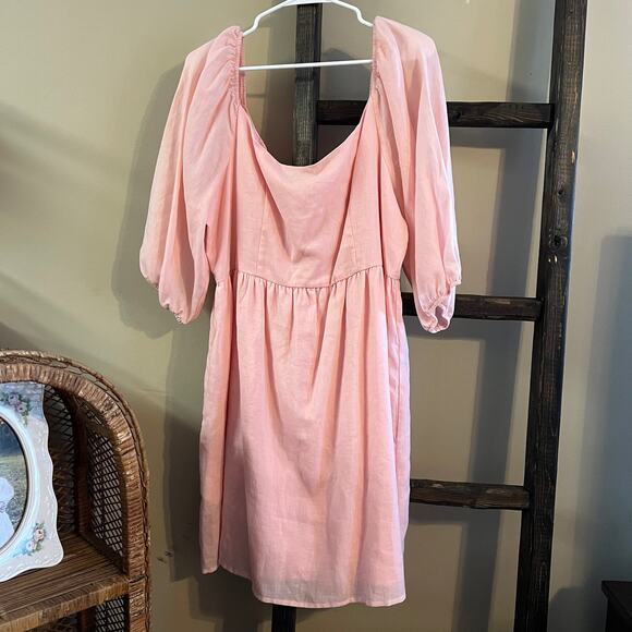 Size XL Everly Light Pink Dress - Picture 1 of 6